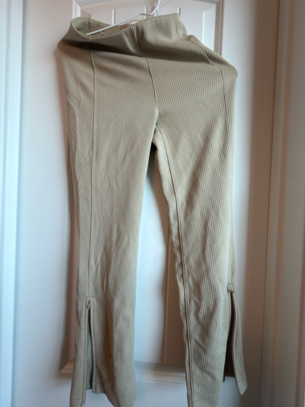 Lululemon Ribbed Zip-Hem Pants